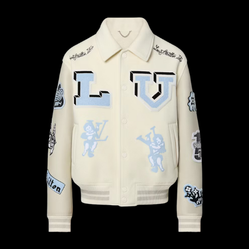 "LVV College Jacket White" - Sourcing Kit"